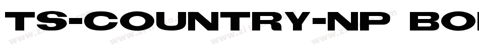 TS-Country-NP Bold字体转换